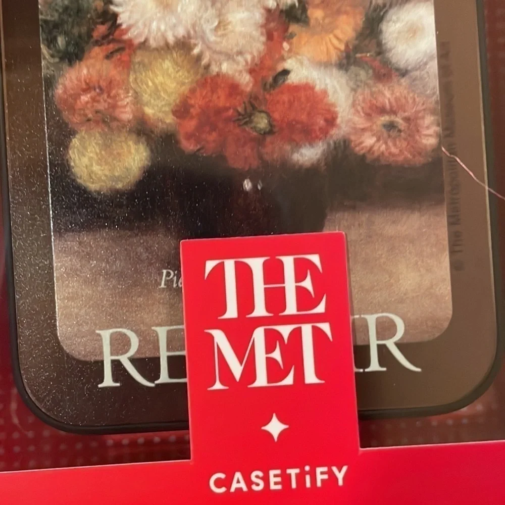 NWT Casetify THE MET Bouquet of Chrysanthemums iPhone XS Max Case